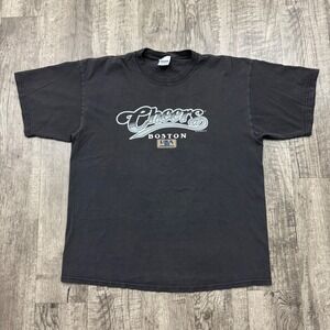 Vintage 2003 Cheers Boston TV Show Graphic T Shirt Sz XL